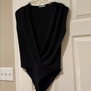 Zara Trafaluc One Piece V Neck with Snaps